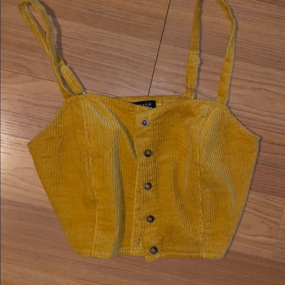 Corduroy top